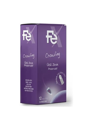 Crowling Üçlü Zevk Prezervatif 12'li (condom) * 12 Paket