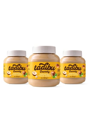 Tadıbu Parçacıklı Fındık Ezmesi 330 gr x 3 Adet