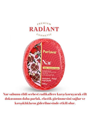 Purlavie Süngerli Sabun Nar 100 Gr.