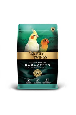 GOLD WİNGS PREMİUM PARAKEETS YEM 1KG