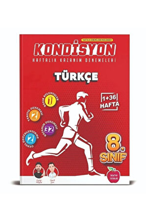 8.SINIF KONDİSYON + TÜRKÇE DENEME 37 HAFTA