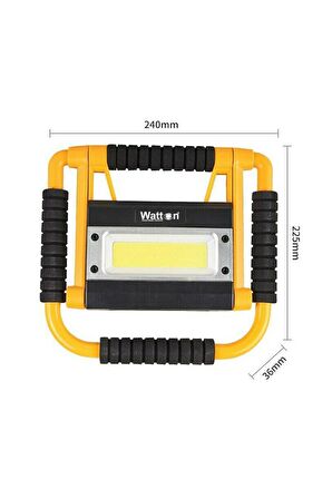 Watton 1300 Lümen Güçlü Aydınlatma Wt-328