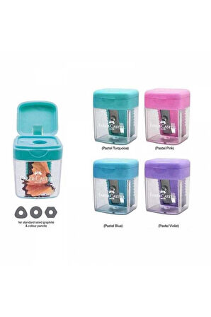 Faber Castell Kalemtraş Minibox Pastel 5140381924000