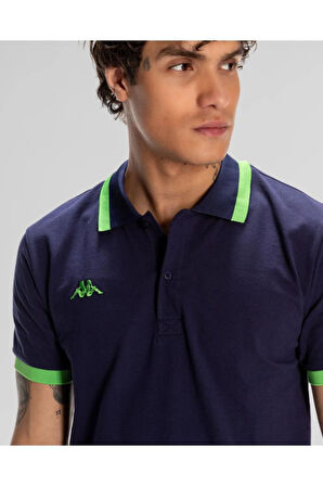 Logo Neon Erkek Polo T-shirt 351W46W-A07