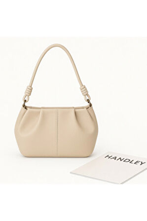 Lüks Pile Detaylı Omuz Çantası