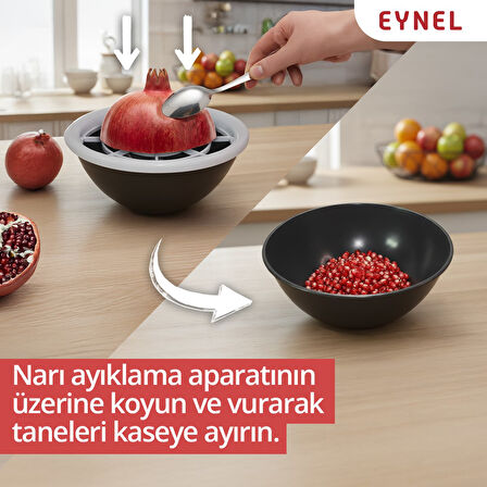 Narmatik, Kolay Nar Ayıklayıcı, Pratik Nar Dökücü Ayıklama Temizleme Kabı