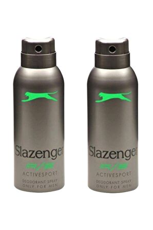 Slazenger Active Sport Deodorant 150 ml Yeşil X 2 Adet