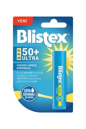 Ultra SPF50+Yüksek Güneş Korumalı,Vitamin, Antioksidan İçeren Yoğun Nemlendirici Dudak Kremi