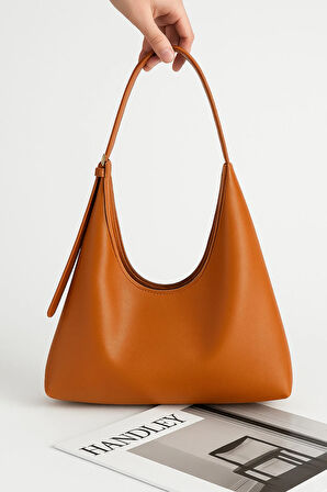 Lüks Hobo Deri Omuz Çantası