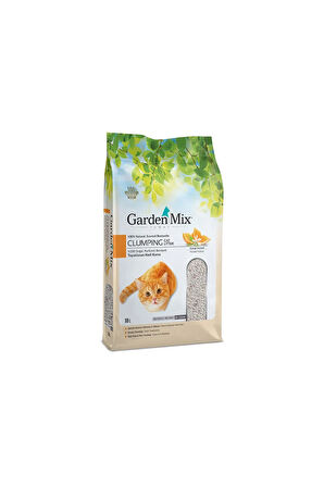 Bentonit Portakallı Ince Kedi Kumu 10 lt