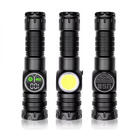 Watton 9 Mod Şarjlı Kamp Lambası El Feneri WT-704