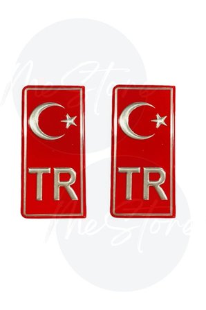 Kırmızı Sticker Türkiye Sticker