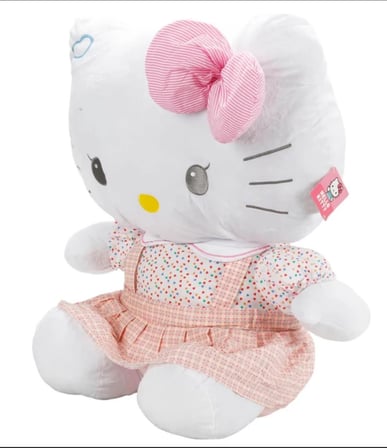 Peluş Hello Kitty Etekli Büyük Boy Peluş 50 cm Pelüş