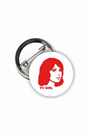 TV Girl İkon Buton Rozet
