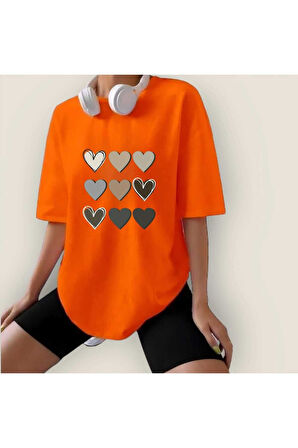 Love Yourself garalio Baskılı T-shirt