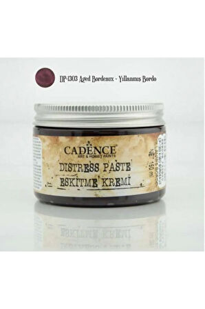 Distress Paste - Eskitme Kremi 150ml Dp 1303 Aget Bordeaux- Yıllanmış Bordo