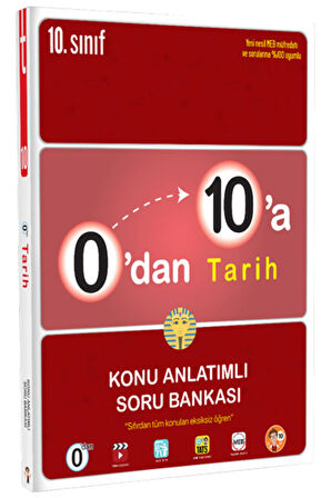 Tonguç 10. Sınıf 0 dan 10 a Tarih Konu Anlatımlı Soru Bankası Tonguç Akademi