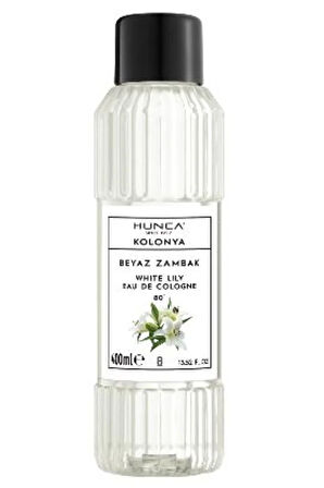 Beyaz Zambak Kolonyası 400 ml – Ferahlatıcı ve Zarif Çiçek Kokusu