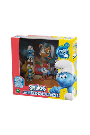 PUF14000 Şirinler 6lı Figür Set