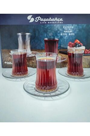950054 Elysia 12 Parça 6 Kişilik Çay Seti
