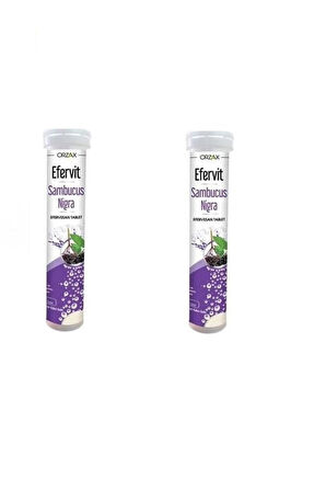 Ocean Efervit Sambucus Nigra Efervesan 20 Tablet 2 Adet