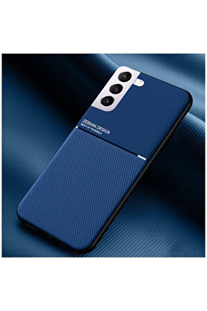 Samsung Galaxy S21 Fe 5g Uyumlu Kılıf Design Silikon Kılıf Mavi