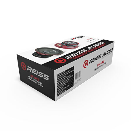 Reiss Audio Rs-dp5 13 Cm Çifti 500wat 150wrms Metal Kapaklı Orijinal Profesyonel Seri Midrange Hoparlör