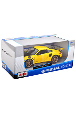 1:24 Porsche 911 Gt2 Rs Model Araba - Sarı