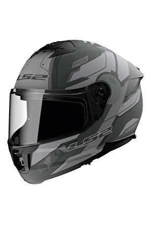 STREAM 2 SHADOW MAT TITANIUM-GRİ KASK