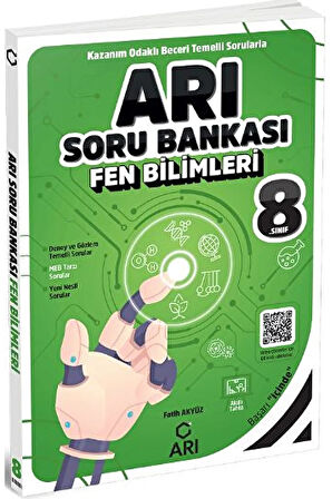 Arı Yayınları 8. Sınıf Fen Bilimleri Arı Soru Bankası / Kolektif / Arı Yayıncılık / 9786256414198
