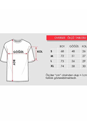 Azurco Oversize Düz Beyaz Tshirt