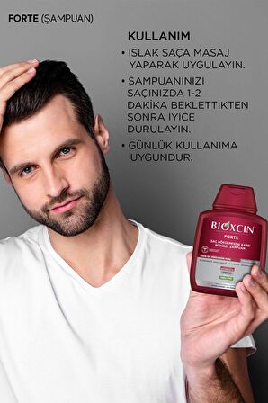 Bioxcin Forte Şampuan 300 ml - 3 Al 2 Öde X 2 Adet