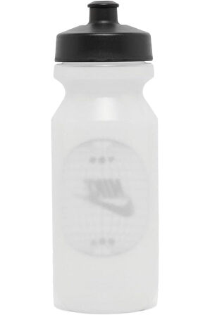Nike Big Mouth Bottle 2.0 Unisex Grafik Su Şişesi 650ml 22oz Beyaz/Siyah