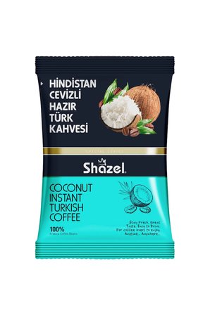 Hindistan Cevizli Hazır Türk Kahvesi 100g X 4 Adet (AROMALI)
