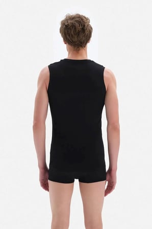 Erkek %100 Cotton V Yaka Kolsuz 2'li Atlet