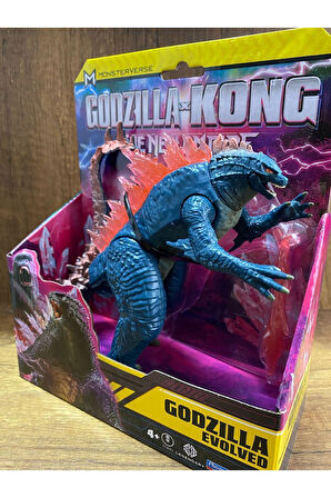 GODZILLA Godzillave Kong Aksiyon Figür Godzilla Evolved 15 Cm OYUNCAK GODZILLA DİNAZOR EVOLVED