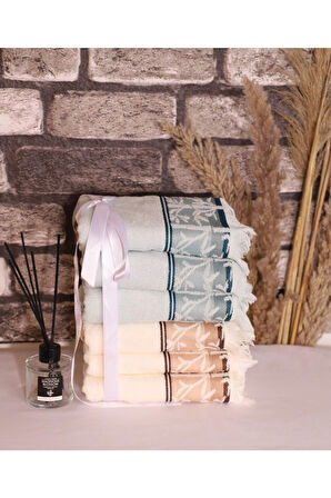 Özdilek Sunset Mint-krem 50*80 Havlu 6lı