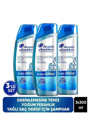 Derinlemesine Temiz Yoğun Ferahlik Deniz Mineralleri 300 Ml x 3 Adet