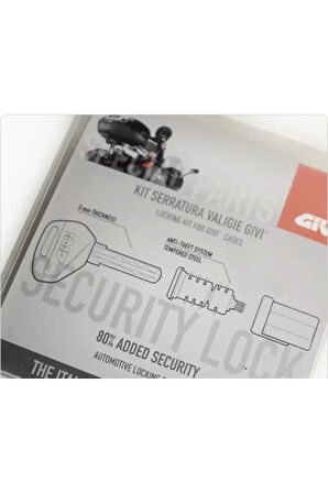 GIVISL102 ÇANTA GÜVENLİKLİ ANAHTAR SETİ 2Lİ