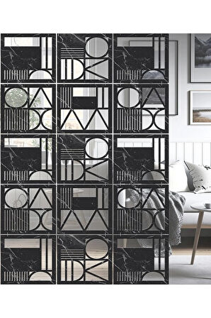 Lazer Kesim Sarkıt Paravan, Ahşap Seperatör, Panel Levha Seti Dekorasyon Ahşap Oda Bölücü şekil