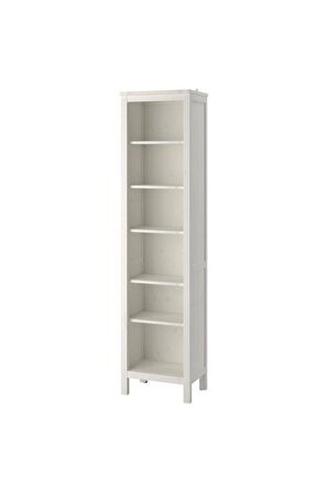 Hemnes Açık Kitaplık Beyaz Vernik 49x197 cm