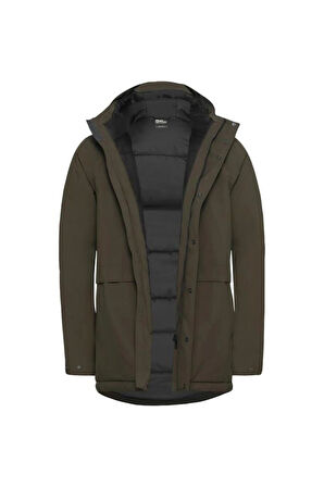 Jack Wolfskin COLD CAMP COAT M A65022-OUT CEKET OBSIDIAN ERKEK MONT