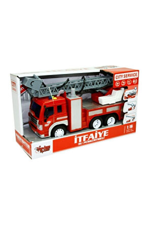 Sürtmeli Sesli Işıklı Su Atan Itfaiye