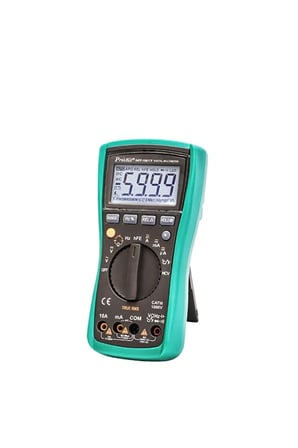 Proskit MT-1217 True RMS Dijital Multimetre | 1000V AC/DC, Kapasitans, Frekans ve Sıcaklık Ölçe