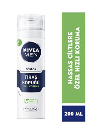 Nivea Men Hassas Tıraş Köpüğü 200 ml Tıraş Sonrası Balsam Hassas 100 ml