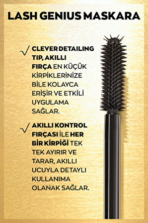 True Lash Genius 5 Etkili Maskara 10 Ml.
