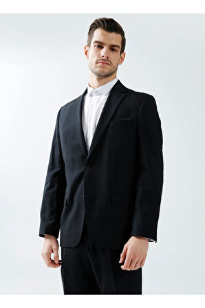 Normal Bel Regular Fit Lacivert Erkek Takım Elbise Tk1007000193