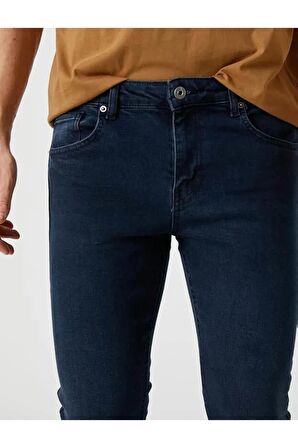 Erkek Jean Pantolon Indigo 3sam40054nd