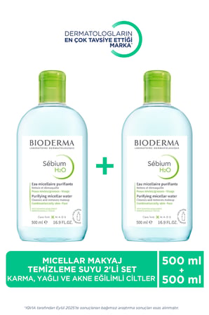 Sebium H2O 500 ml - İkili Paket