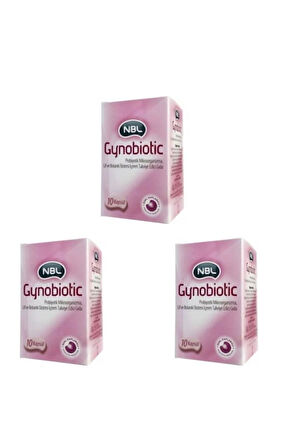 NBL Gynobiotic 10 Kapsül - 3 ADET - SKT:09/2025